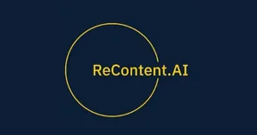 Recontent interface screenshot